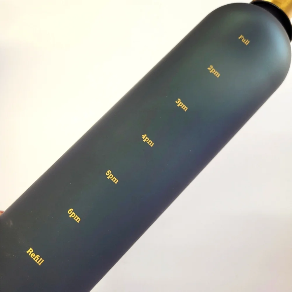 SHEFIT Tritan Water Bottle Matte Black Daily Hydration 32 Oz NWT - Picture 2 of 5